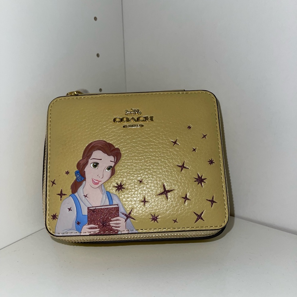 Coach Beauty and the beast jewelry case🌹